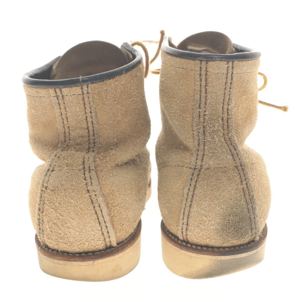 ■ REDWING レッドウィング シューズ 靴 8173 半円犬タグ 紐 ヴィンテージ メンズ 7 1/2 (25.5cm相当) ライトブラウン系