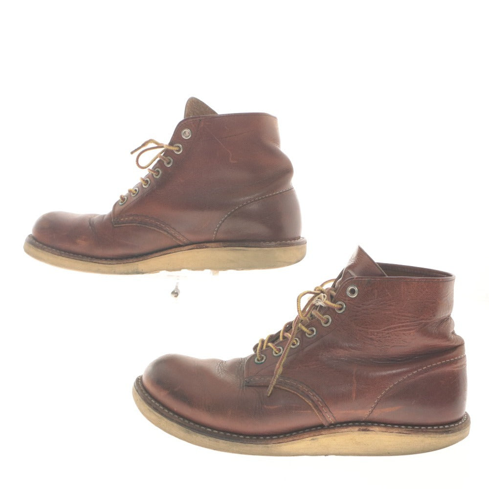 ■ REDWING レッドウィング シューズ 靴 9111 紐 レザー メンズ 8 (26.0cm相当) ブラウン系