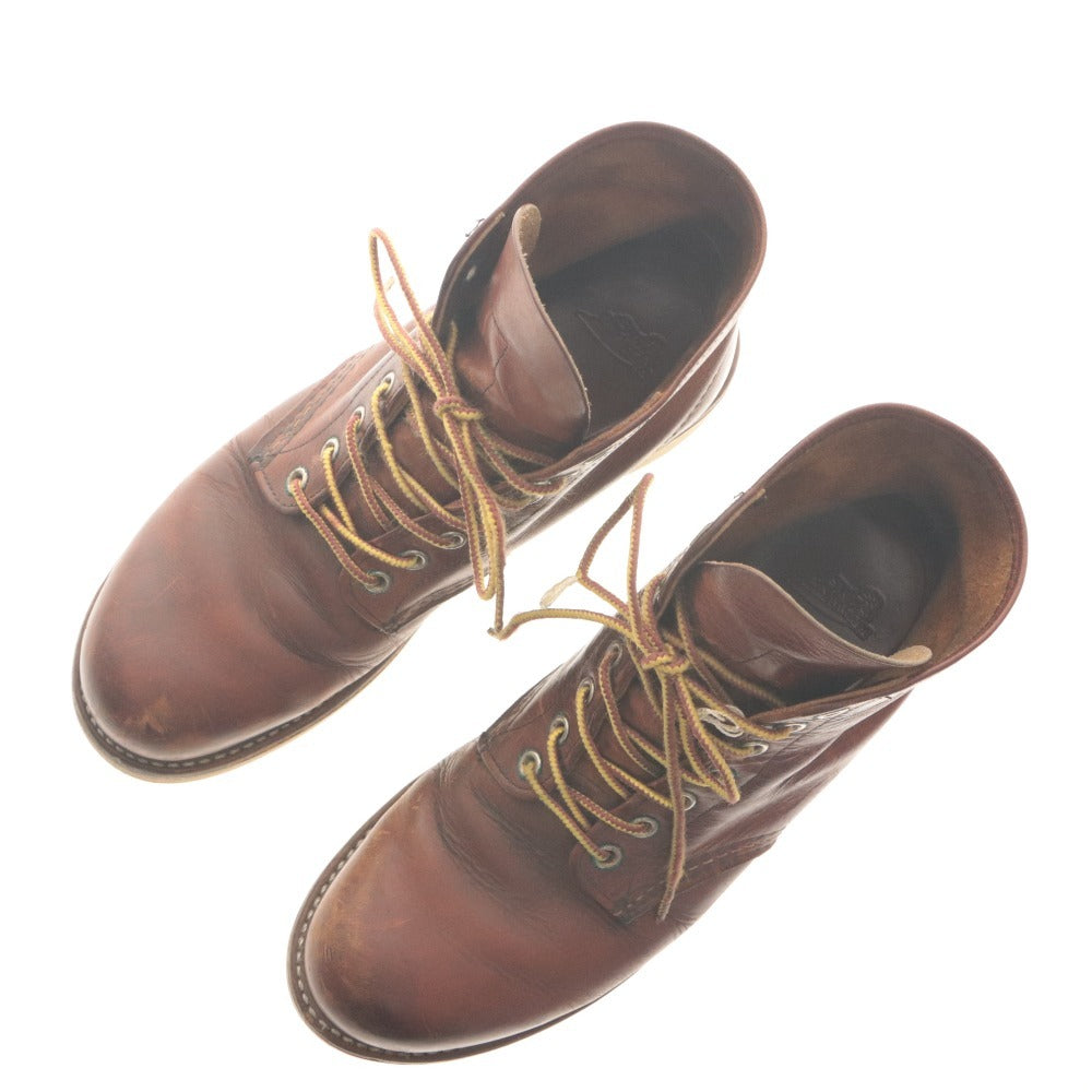 ■ REDWING レッドウィング シューズ 靴 9111 紐 レザー メンズ 8 (26.0cm相当) ブラウン系