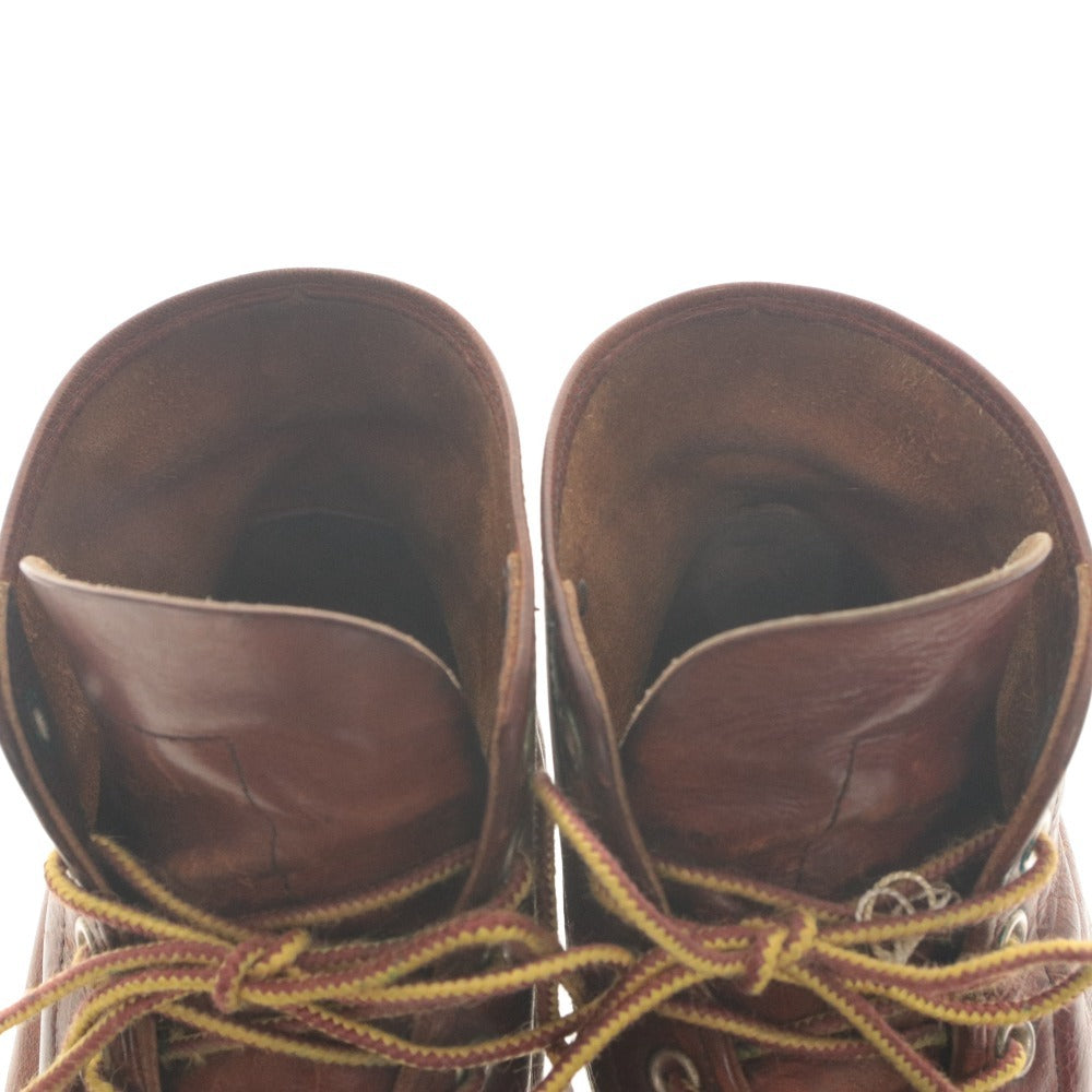 ■ REDWING レッドウィング シューズ 靴 9111 紐 レザー メンズ 8 (26.0cm相当) ブラウン系