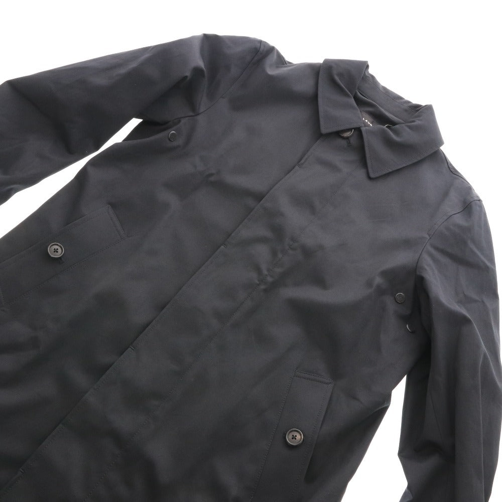 ■ Ralph Lauren Coat Jacket Outerwear Zipper Button Wrist Belt Men's Size S Black