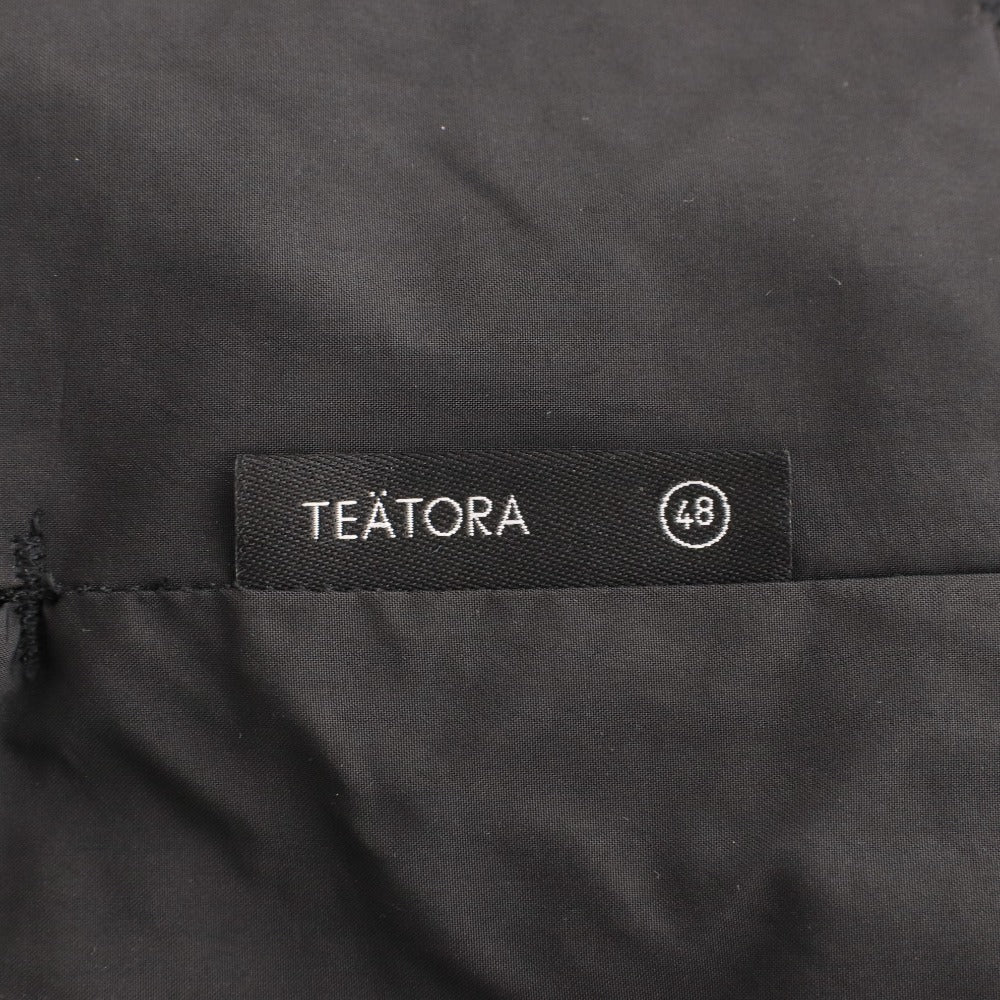 ■ TEATORA テアトラ セットアップ ジャケット パンツ アウター ボトムス メンズ 48 ブラック