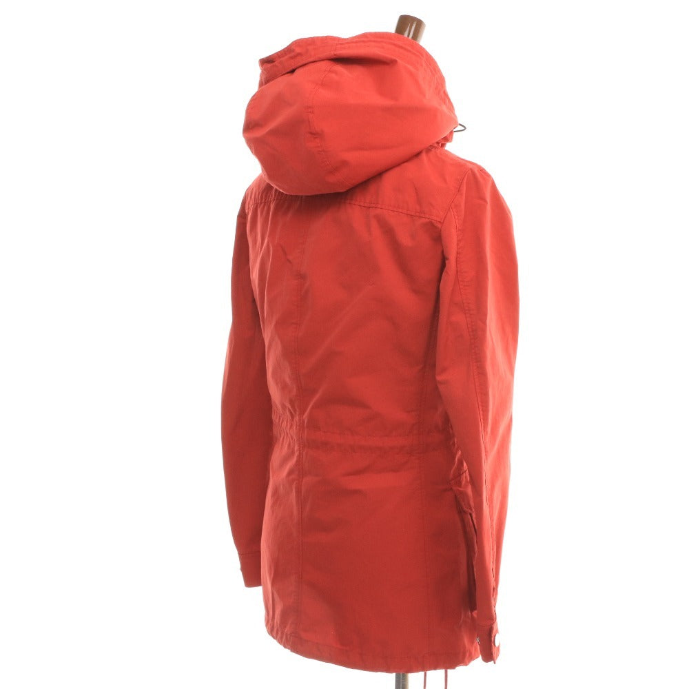 ■ TATRAS Men's Down Jacket with Zipper, Pockets, and Hood, Red, Size 02