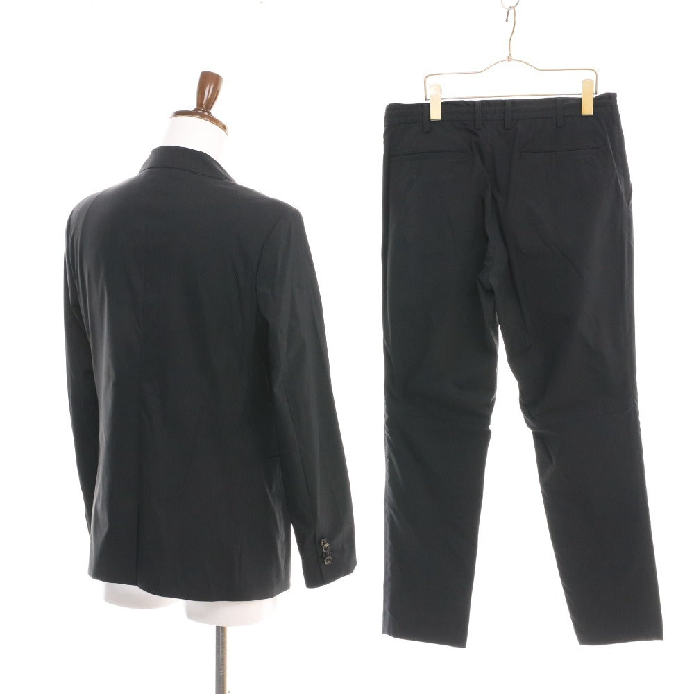 ■ junhashimoto ジュンハシモト セットアップ ナイロン ジャケット パンツ アウター ボトムス ボタン メンズ 4 . 3 ブラック