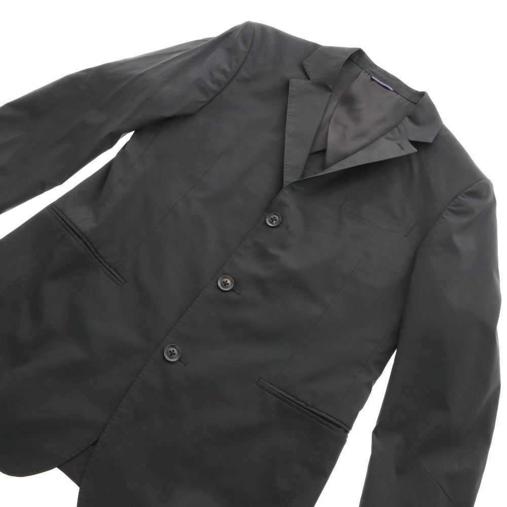 ■ junhashimoto ジュンハシモト セットアップ ナイロン ジャケット パンツ アウター ボトムス ボタン メンズ 4 . 3 ブラック