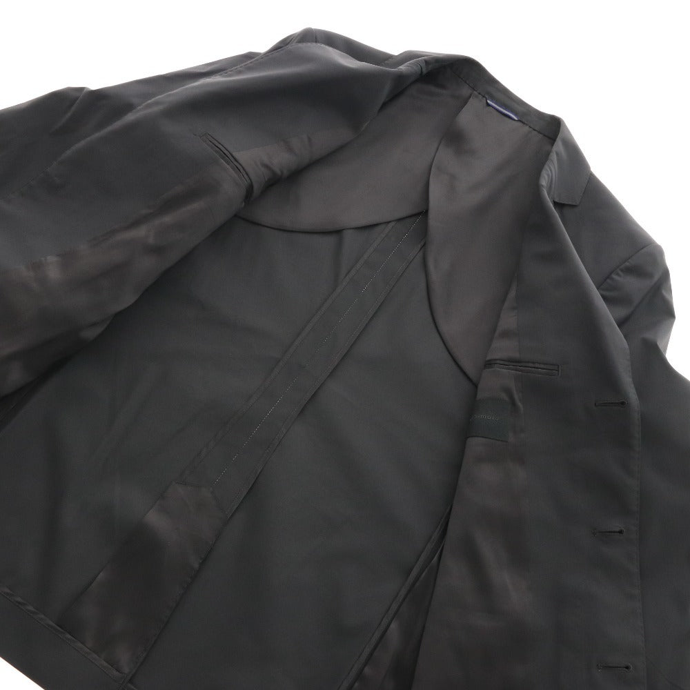 ■ junhashimoto ジュンハシモト セットアップ ナイロン ジャケット パンツ アウター ボトムス ボタン メンズ 4 . 3 ブラック