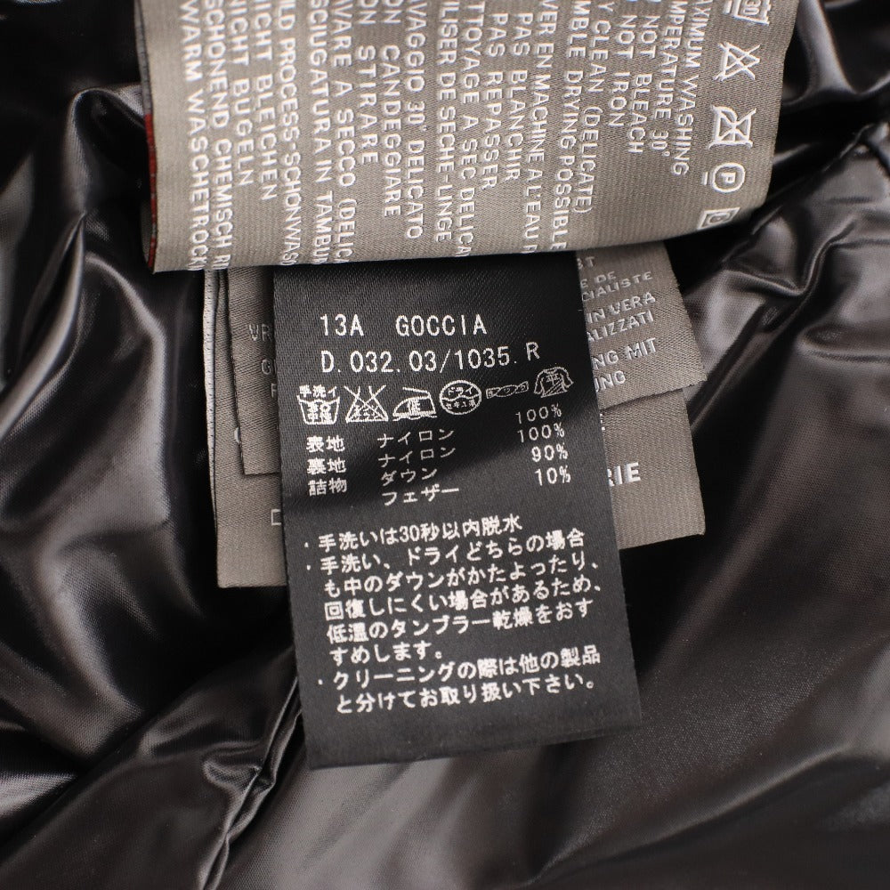 ■ DUVETICA Down Vest, Sleeveless, Zipper Closure, Hood, Pockets, Women's, Size 40, Black