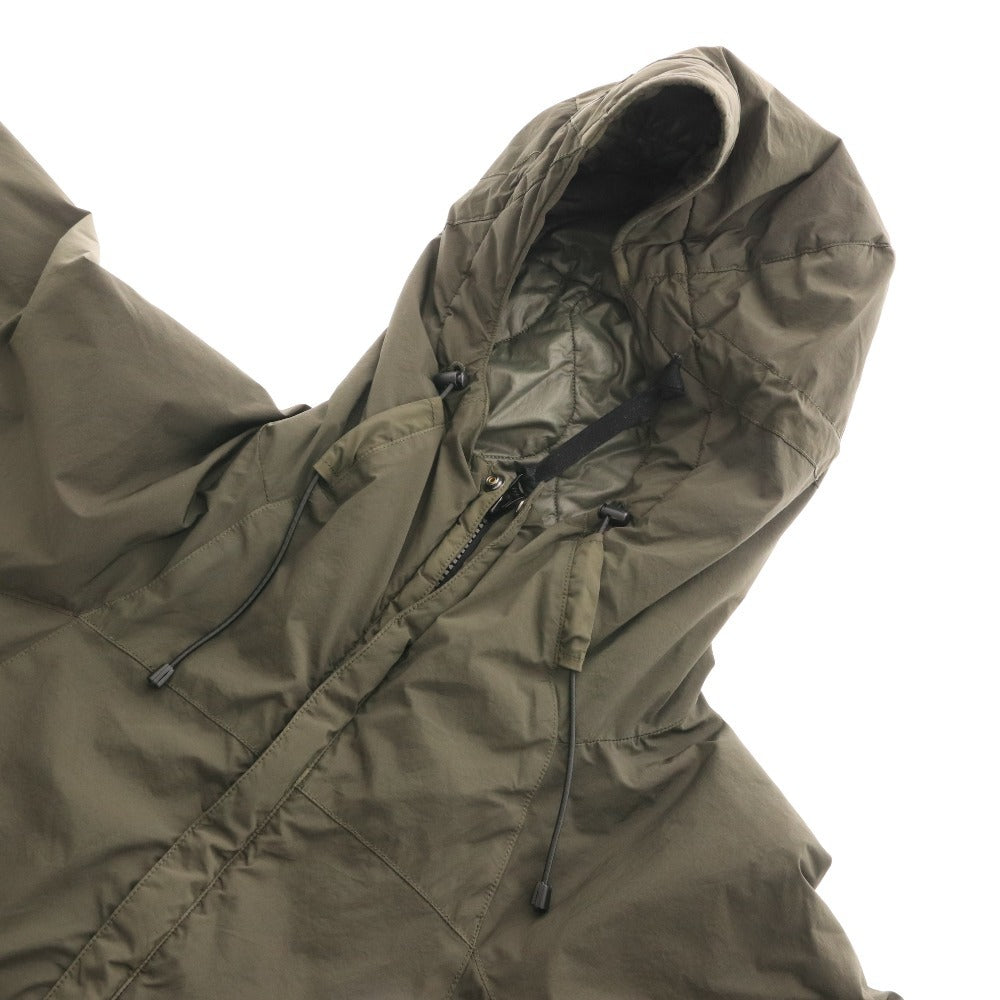 ■ CPCOMPANY CP Company Down Jacket Coat Outerwear Jacket Zipper Pocket Hood Men's Size 50 Khaki