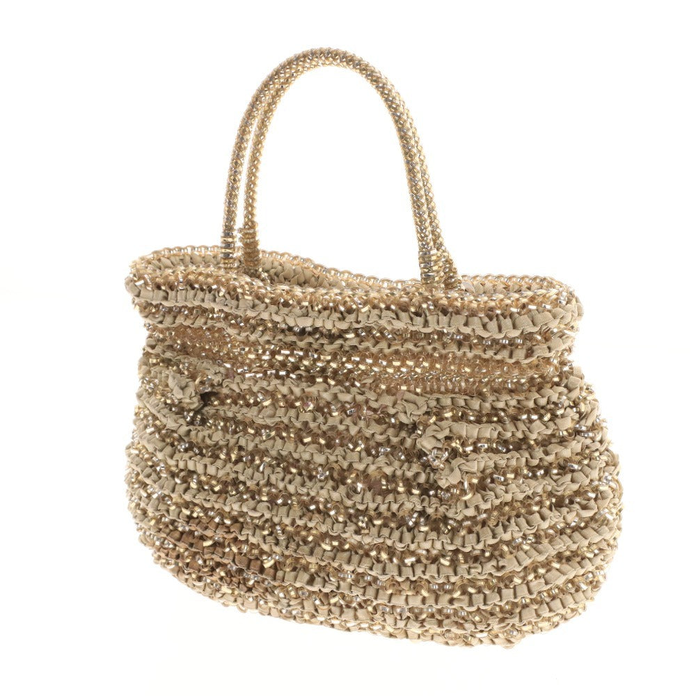 ■ ANTEPRIMA アンテプリマ ハンドバッグ ミニ ショルダーバッグ 鞄 リボン型ロゴ チェーン レディース ゴールド シルバー ベージュ