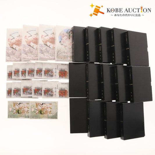 ■ 造幣局 プルーフ貨幣セット 桜の通り抜け 31点セット まとめ売り 記念硬貨 昭和 平成 箱付き 未使用