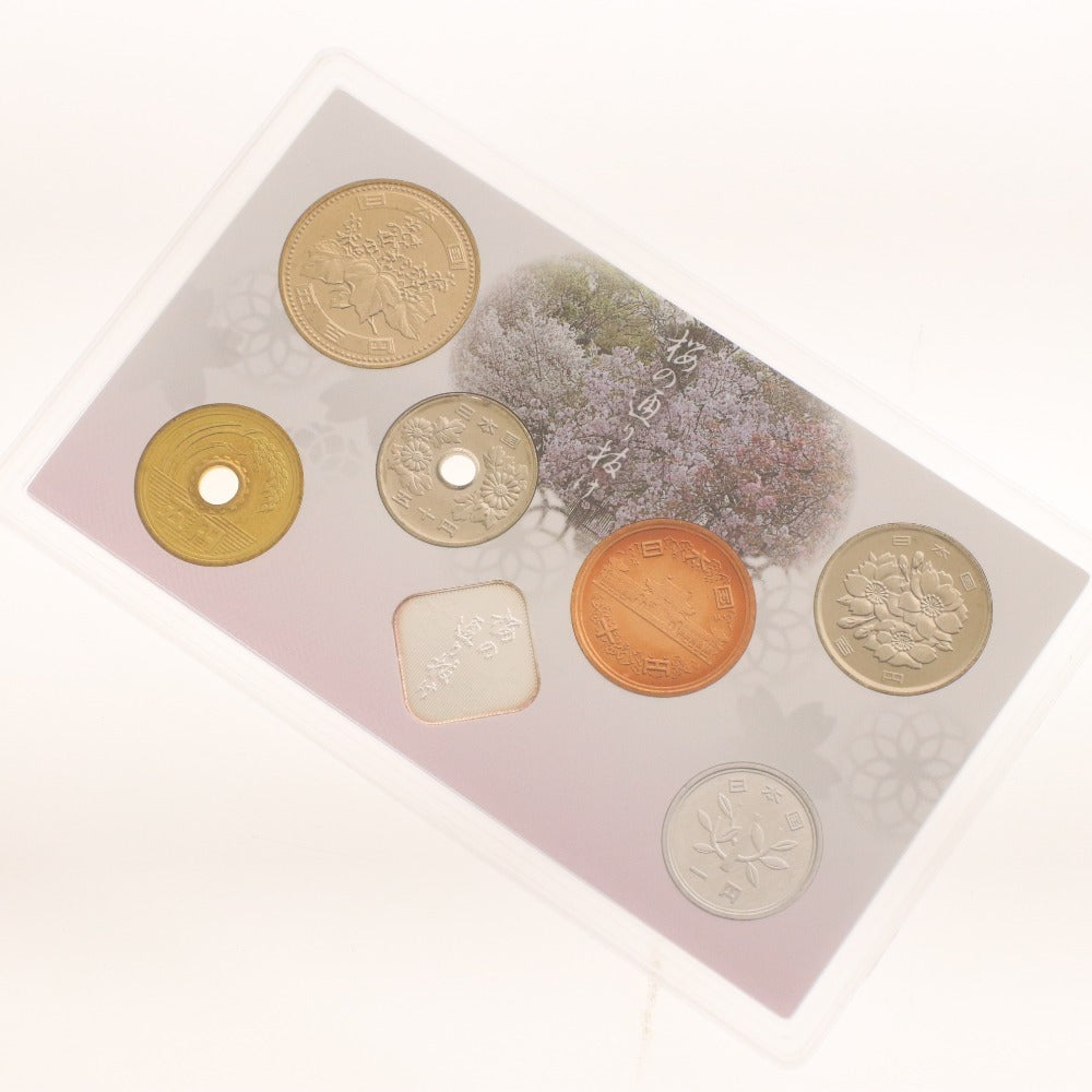 ■ Mint Proof Coin Set "Sakura No Toori Nuke" 31-Piece Set, Bulk Sale, Commemorative Coins, Showa and Heisei Eras, Box Included, Unused