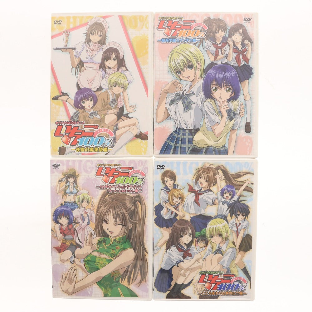 ■ 迷い猫オーバーラン DVD 1話~ 12話 全6巻 いちご100％ OVA 1巻~4巻 全4巻 アニメDVD 10点セット まとめ売り