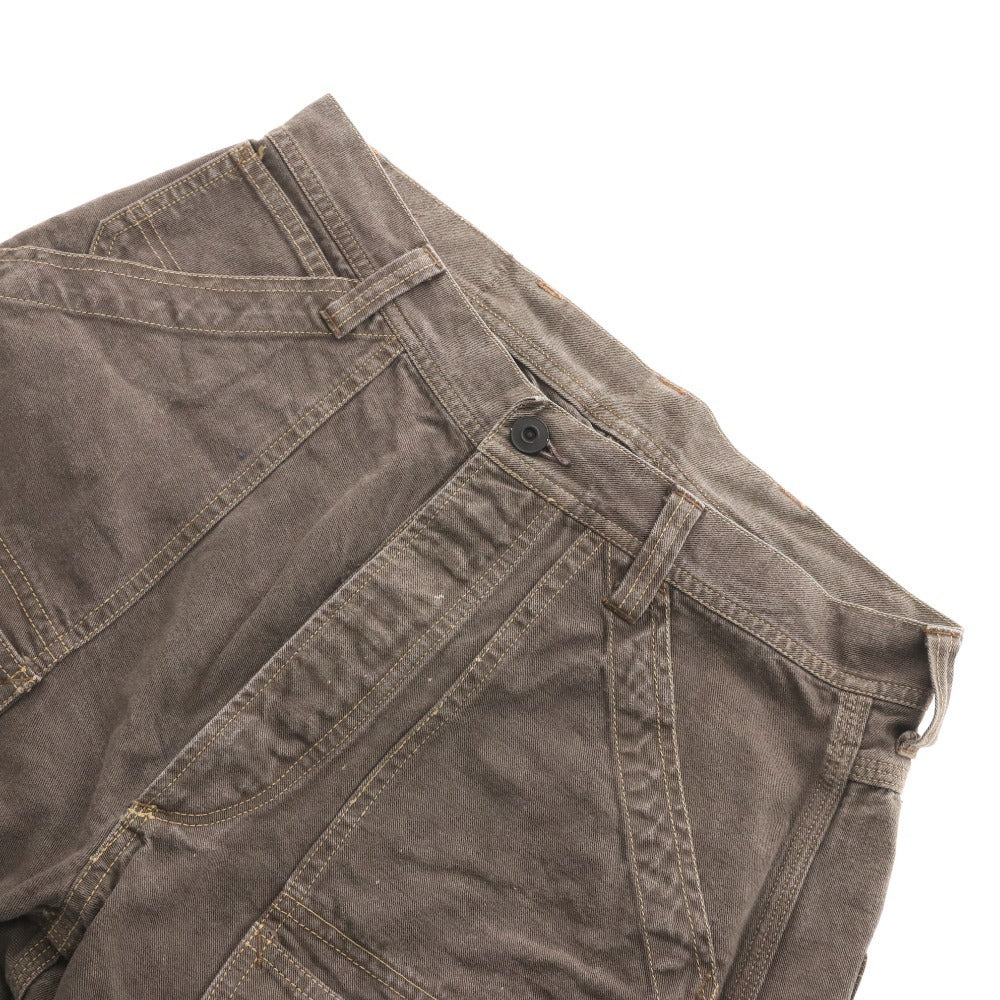 ■ FREEWHEELERS フリーホイーラーズ ジーンズ パンツ ボトムス ユニオンスペシャルオーバーオールズ メンズ 32×32 ライトブラウン系