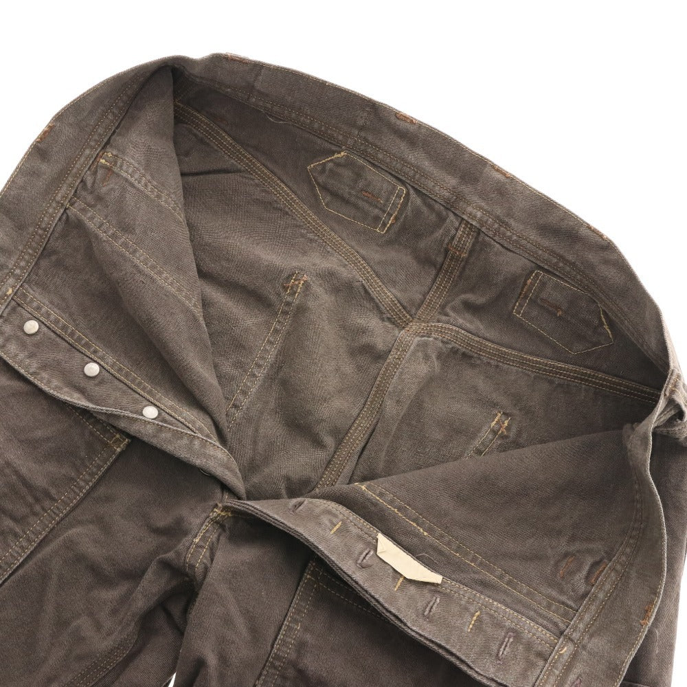 ■ FREEWHEELERS フリーホイーラーズ ジーンズ パンツ ボトムス ユニオンスペシャルオーバーオールズ メンズ 32×32 ライトブラウン系