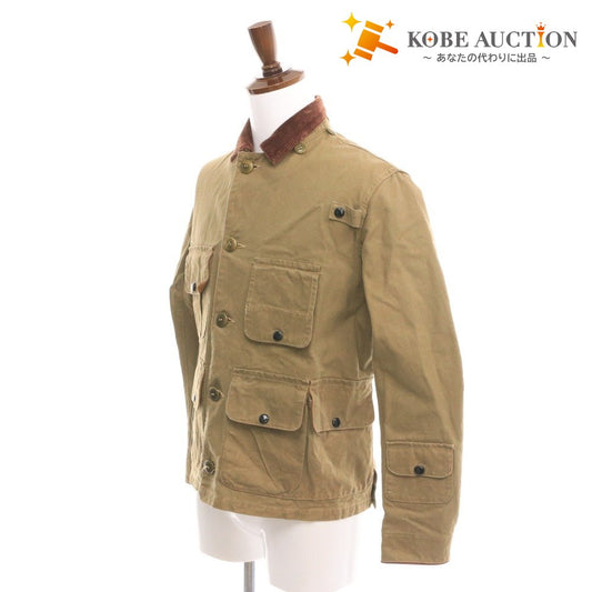 ■ FREEWHEELERS フリーホイーラーズ ハンティング ジャケット アウター 上着 No. 1572517 ポケット メンズ 36 カーキ系