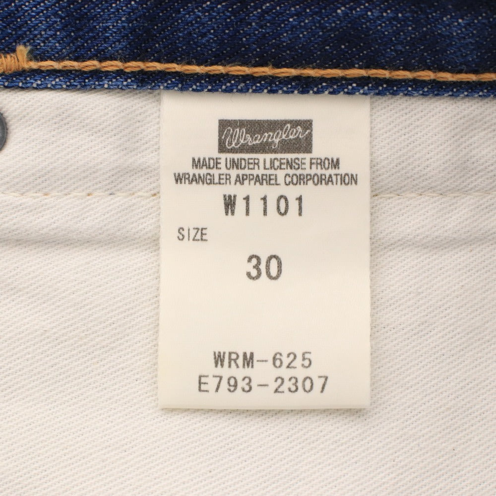 ■ Wrangler ラングラー デニム パンツ ジーンズ ボトムス ポケット パッチ メンズ 30 ネイビー系