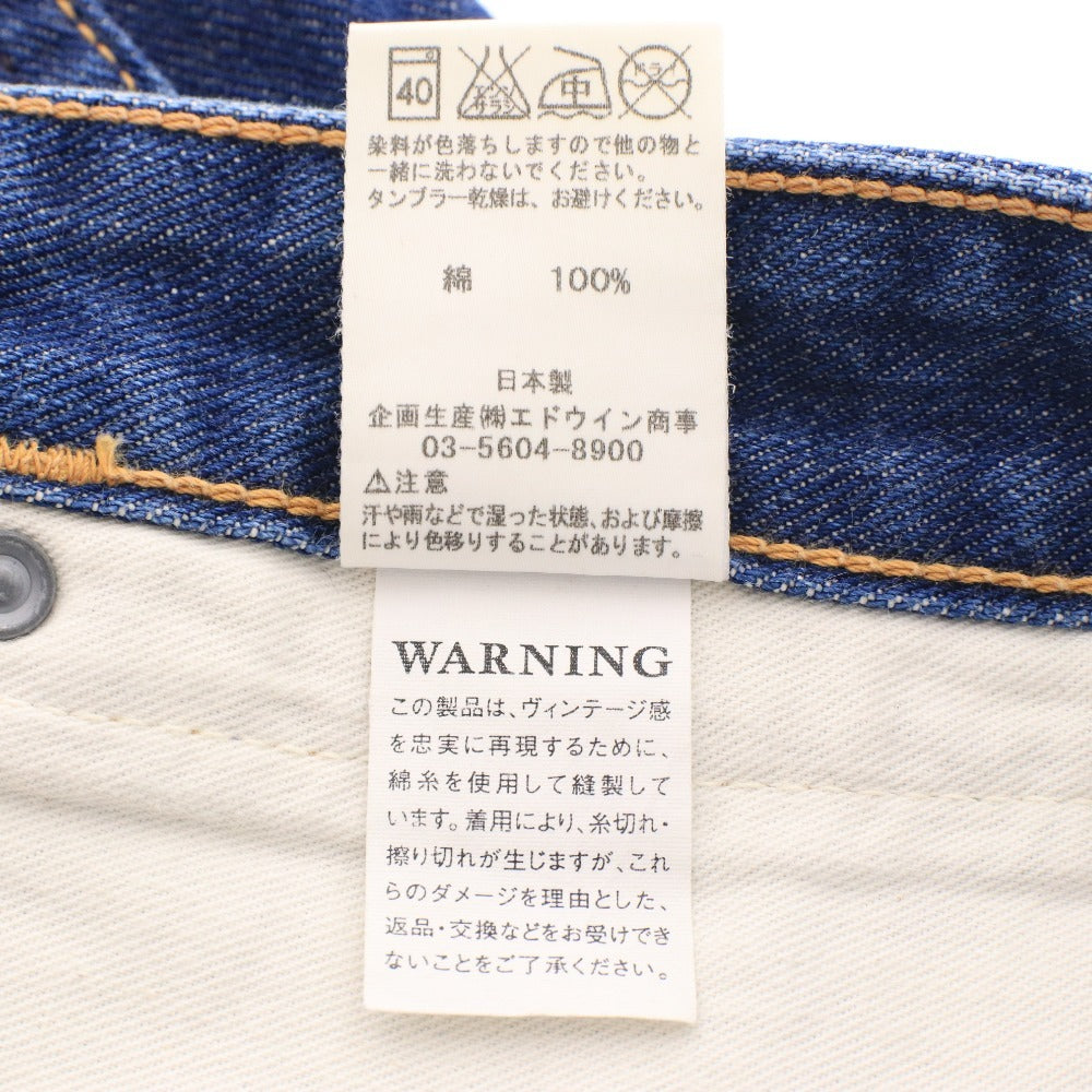 ■ Wrangler ラングラー デニム パンツ ジーンズ ボトムス ポケット パッチ メンズ 30 ネイビー系