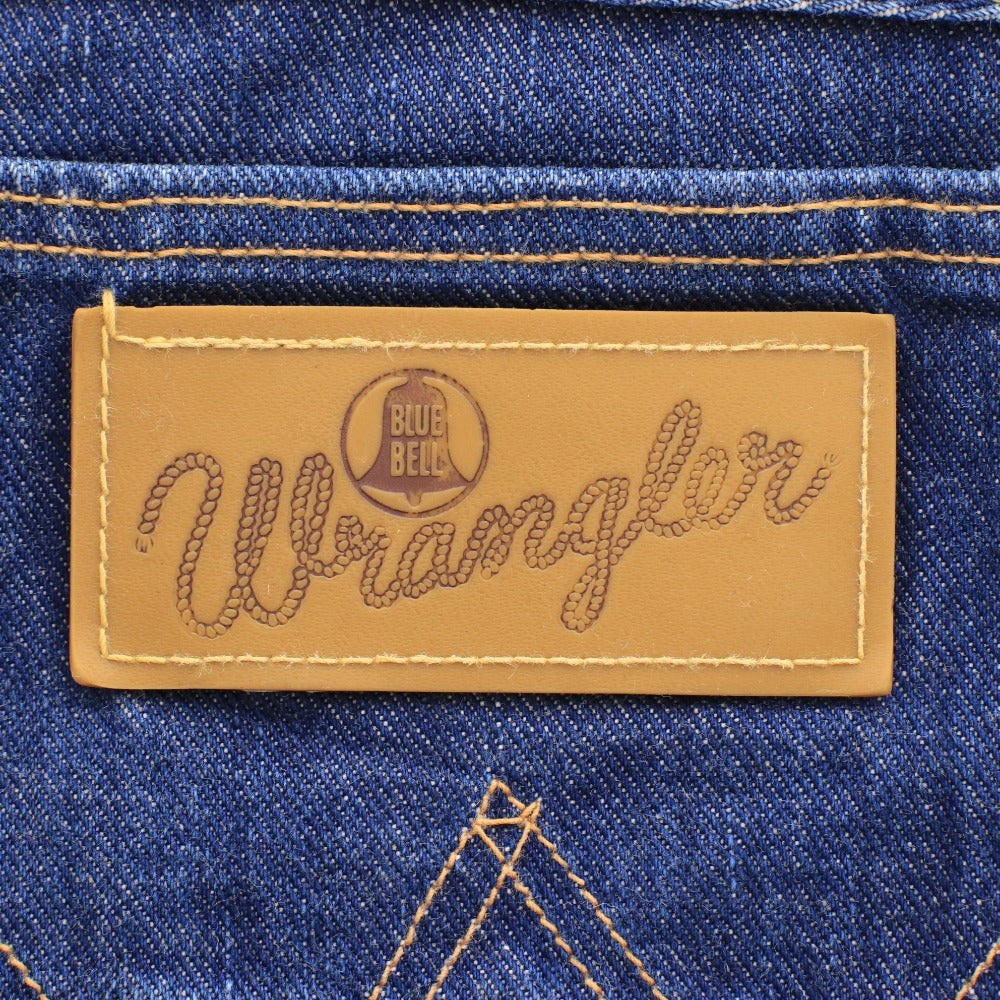 ■ Wrangler ラングラー デニム パンツ ジーンズ ボトムス ポケット パッチ メンズ 30 ネイビー系