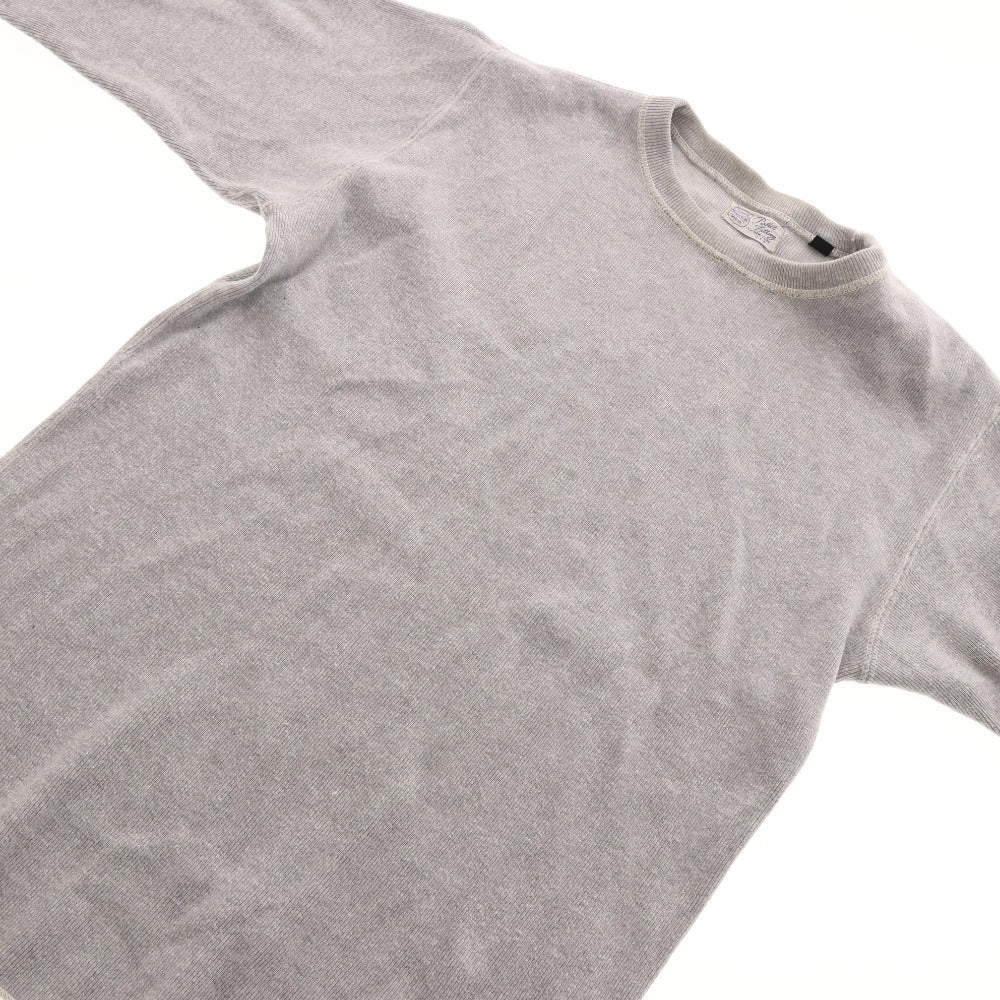 ■ FREEWHEELERS フリーホイーラーズ POWER WEAR トレーナー Tシャツ トップス 長袖 丸首 無地 メンズ レディース 38 ライトグレー