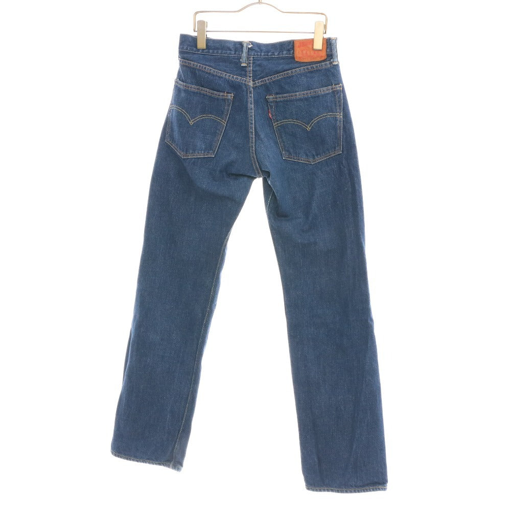 ■ JETT RINK ジェットリンク デニム パンツ ジーンズ ボトムス ファスナー ポケット パッチ メンズ W30 L36 ネイビー系