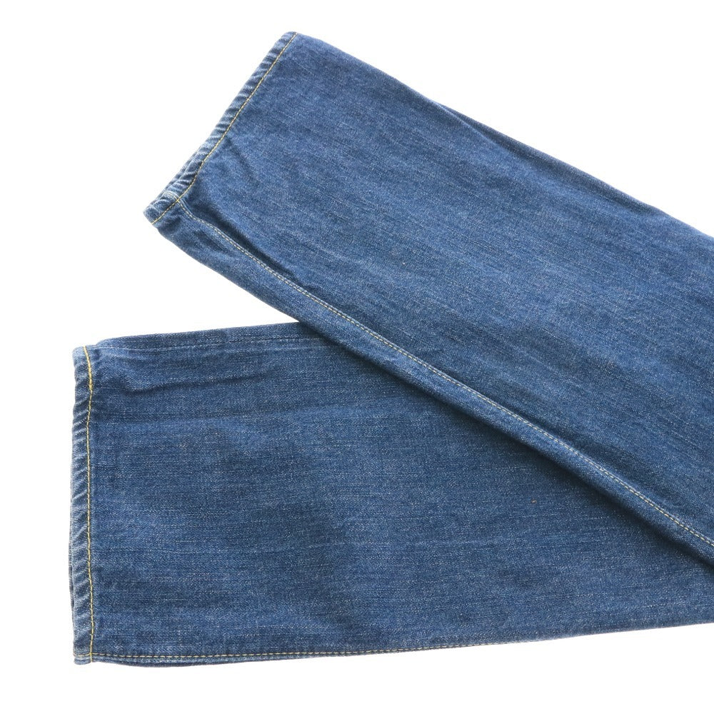 ■ JETT RINK ジェットリンク デニム パンツ ジーンズ ボトムス ファスナー ポケット パッチ メンズ W30 L36 ネイビー系