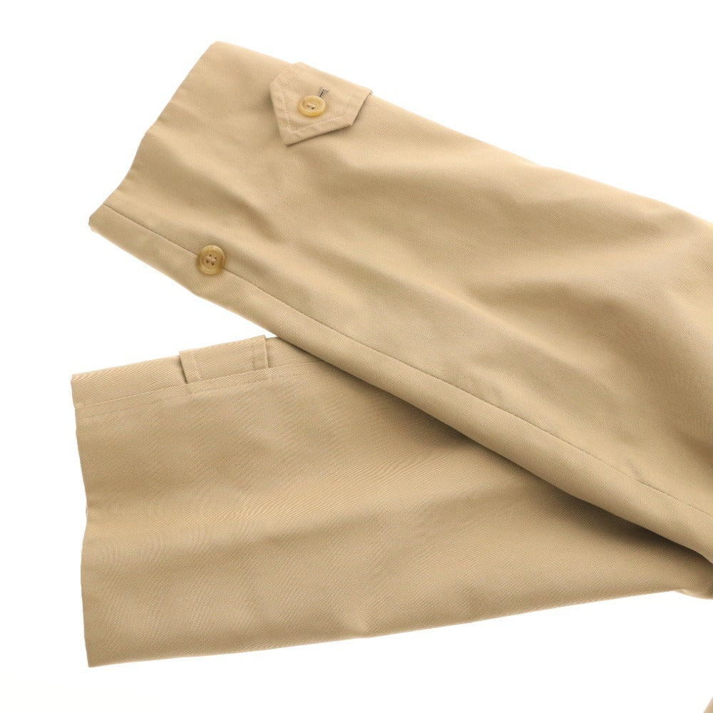 ■ Burberrys バーバリー トレンチ コート アウター 裏地 ノバチェック ボタン ポケット メンズ ベージュ