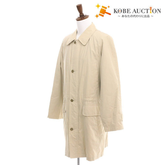 ■ Burberrys バーバリー トレンチ コート アウター ポケット ボタン ファスナー メンズ LY ライトベージュ系