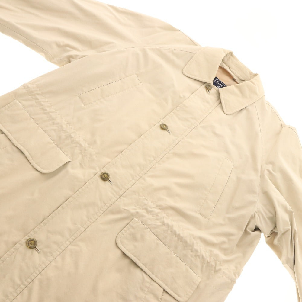 ■ Burberrys バーバリー トレンチ コート アウター ポケット ボタン ファスナー メンズ LY ライトベージュ系