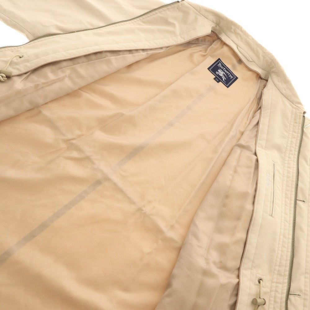 ■ Burberrys バーバリー トレンチ コート アウター ポケット ボタン ファスナー メンズ LY ライトベージュ系