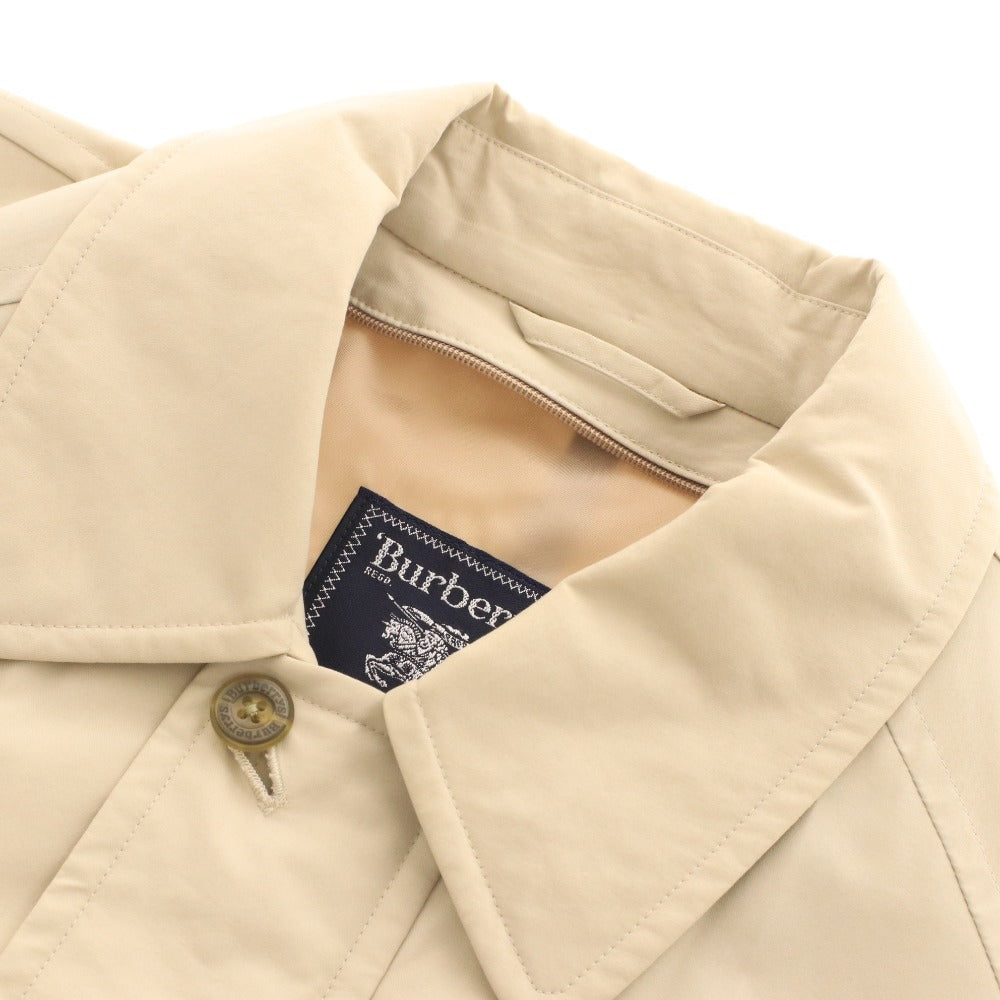 ■ Burberrys バーバリー トレンチ コート アウター ポケット ボタン ファスナー メンズ LY ライトベージュ系