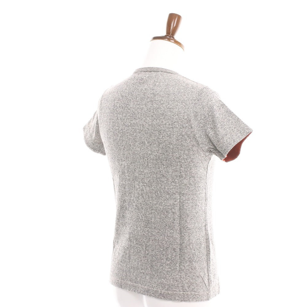 BARNSTORMERS T-shirt, short sleeves, crew neck, chest pocket, solid color, C11-08GY, men's, size S, dark gray