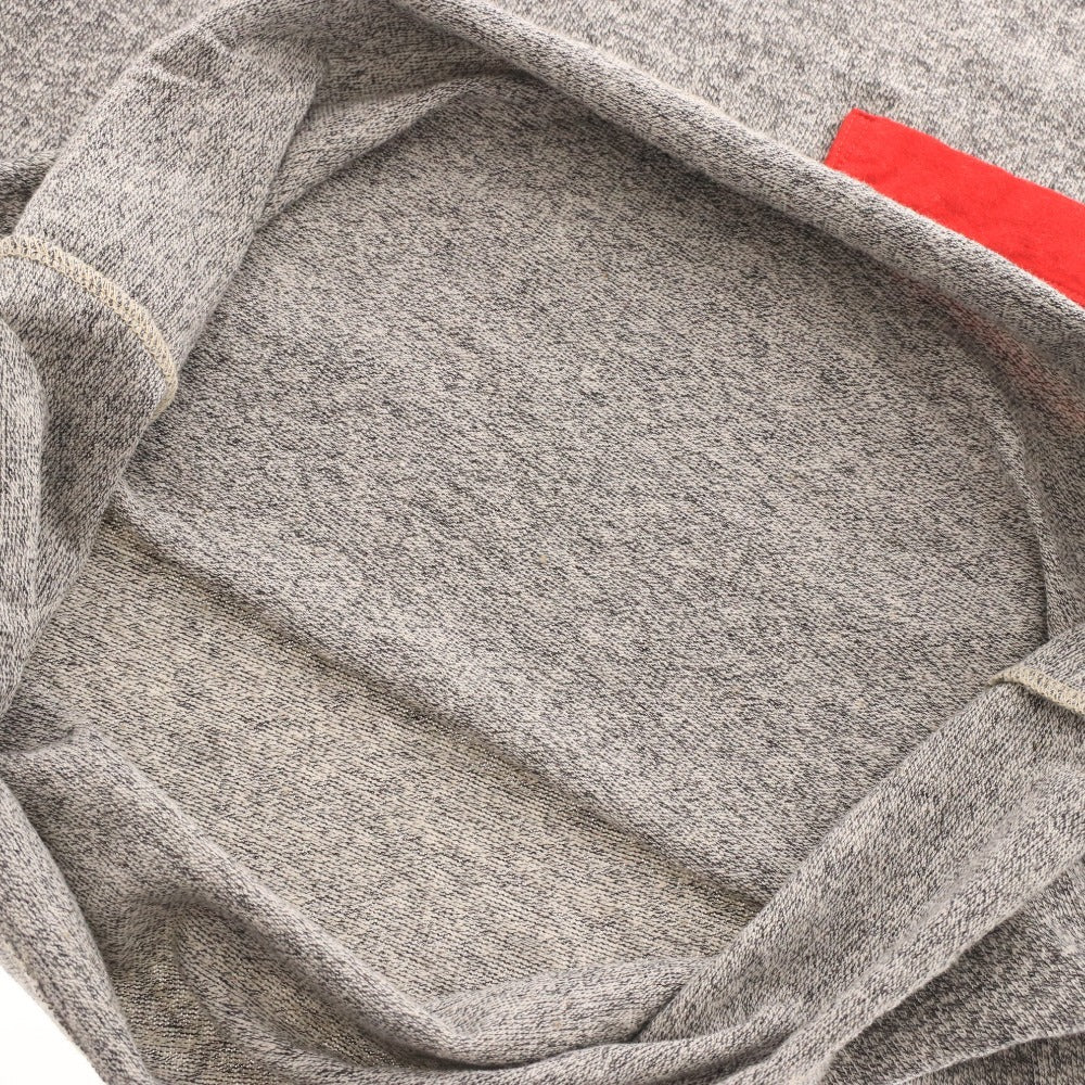 BARNSTORMERS T-shirt, short sleeves, crew neck, chest pocket, solid color, C11-08GY, men's, size S, dark gray