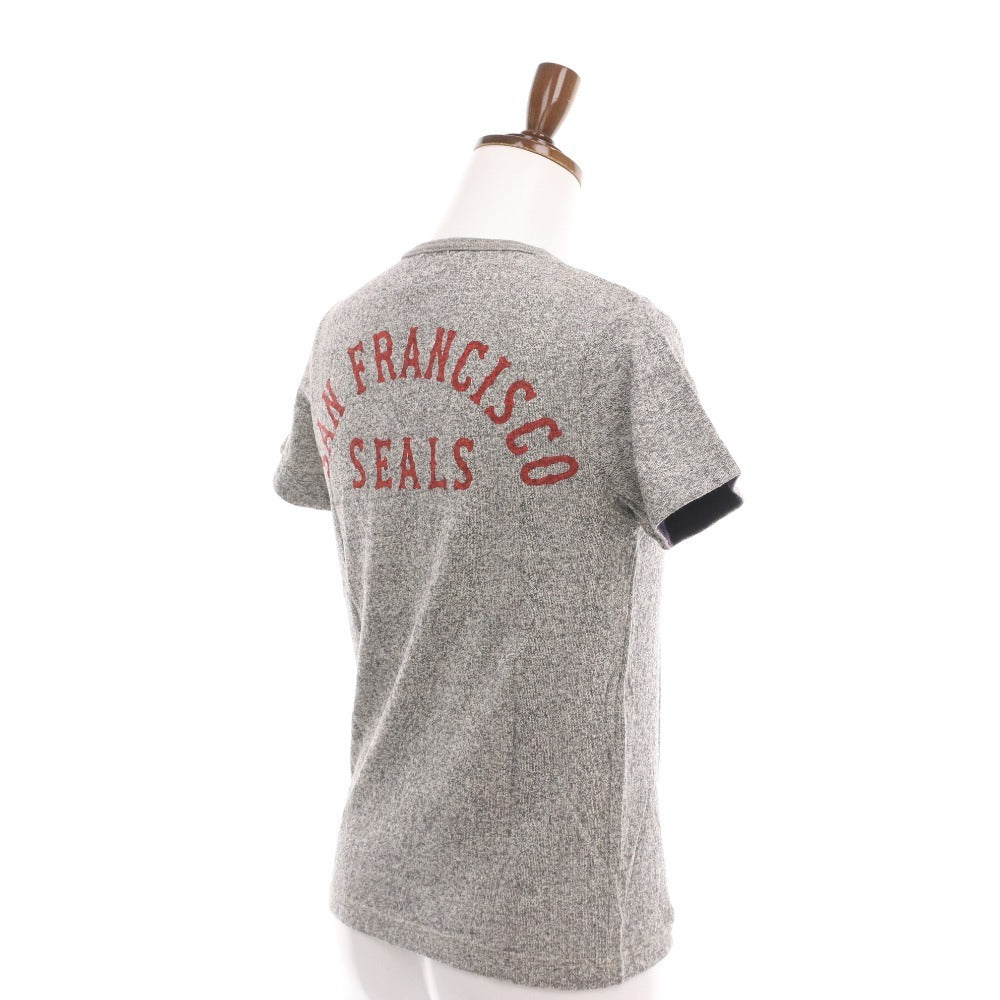 BARNSTORMERS T-shirt, short sleeves, crew neck, patch, Lot C11-09GY, men's and women's, size S, gray