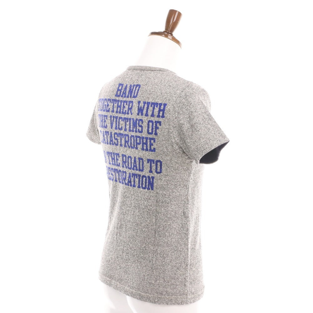 BARNSTORMERS T-shirt, short sleeves, crew neck, print, men's and women's, size S, dark gray