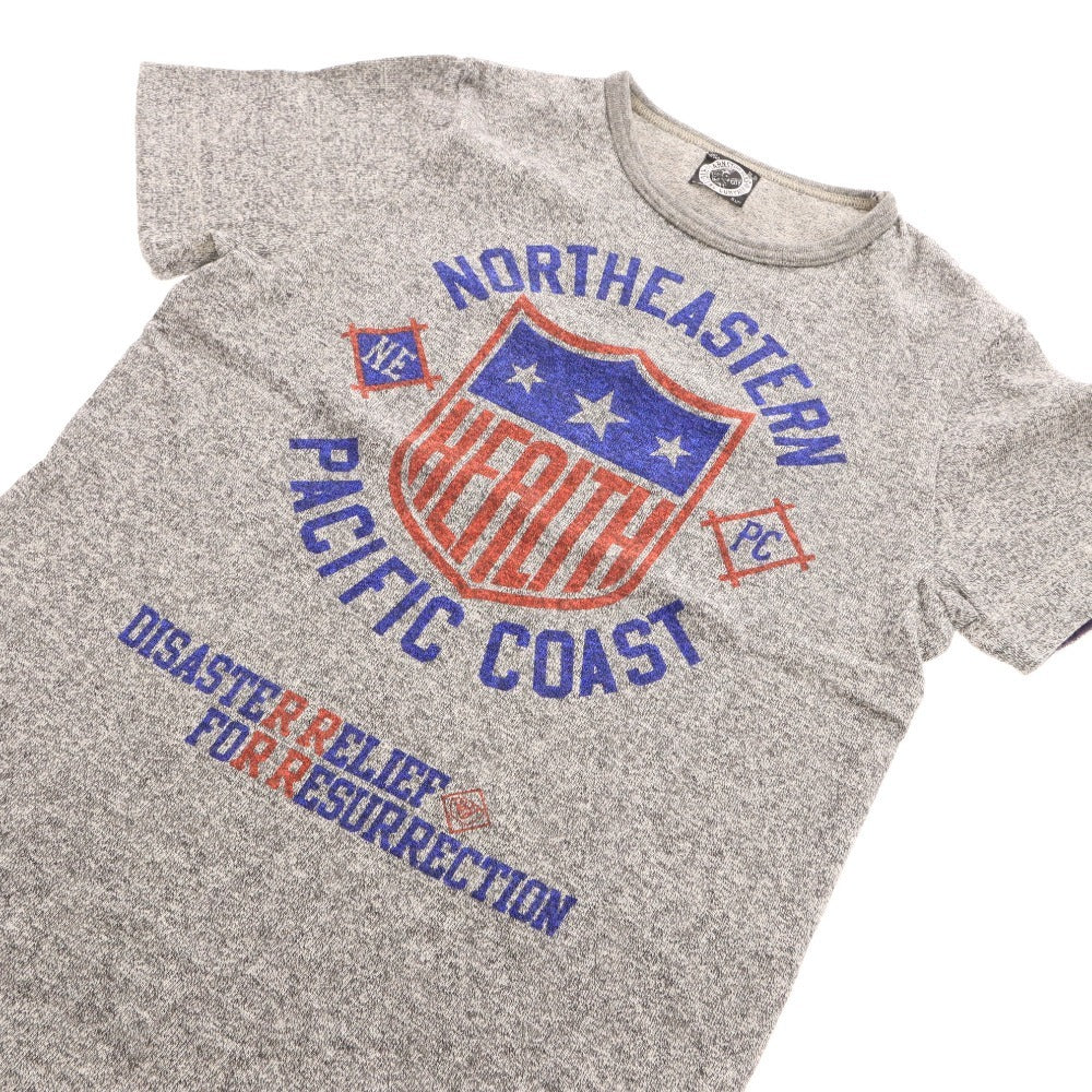 BARNSTORMERS T-shirt, short sleeves, crew neck, print, men's and women's, size S, dark gray