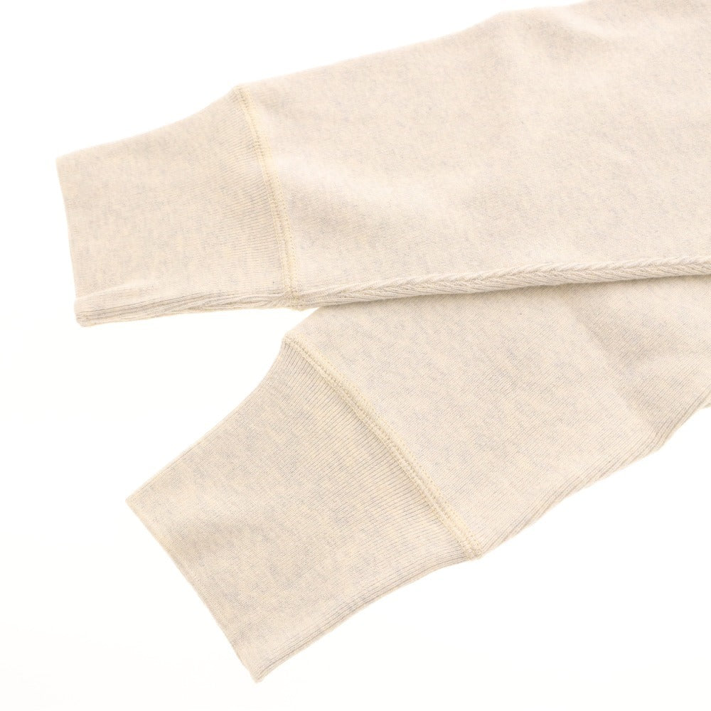 ■ FREEWHEELERS Freewheelers Sweatshirt, Crew Neck, Lot 1115001, Men's, Size 38, White, Light Gray