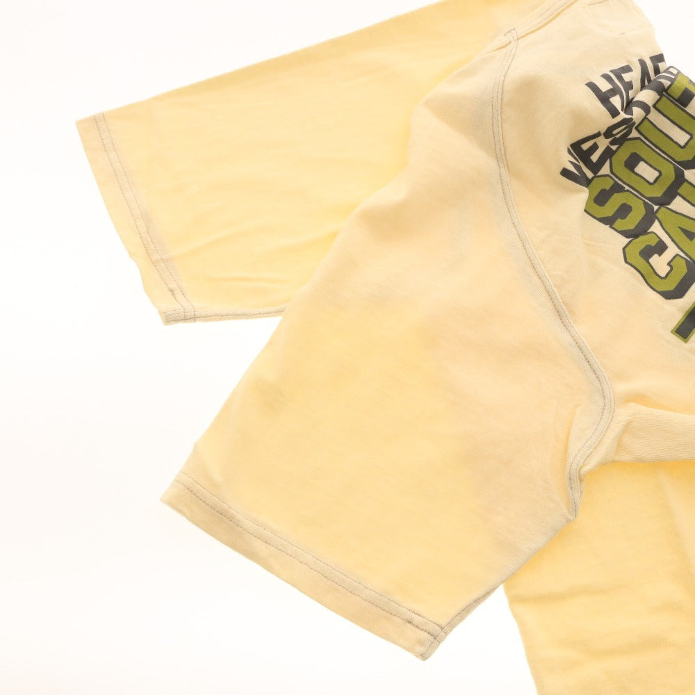 ■ BARNSTORMERS T-shirt, short sleeves, crew neck, print, C16-03CR, men's and women's, size M, ivory