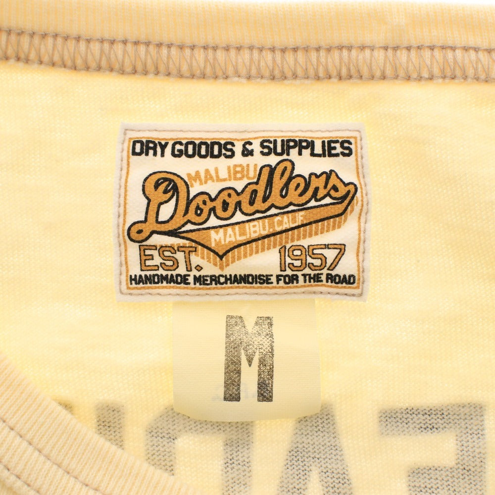 ■ BARNSTORMERS T-shirt, short sleeves, crew neck, print, C16-03CR, men's and women's, size M, ivory