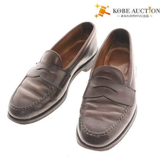 ■ ALDEN オールデン ローファー 986 靴 シューズ メンズ 7 D (25cm相当) ダークブラウン 付属品付き
