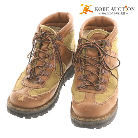 ■ Danner ダナー トレッキング ブーツ 20915X 靴 フェザーライト メンズ 7 1/2 (25.5cm相当) ライトブラウン