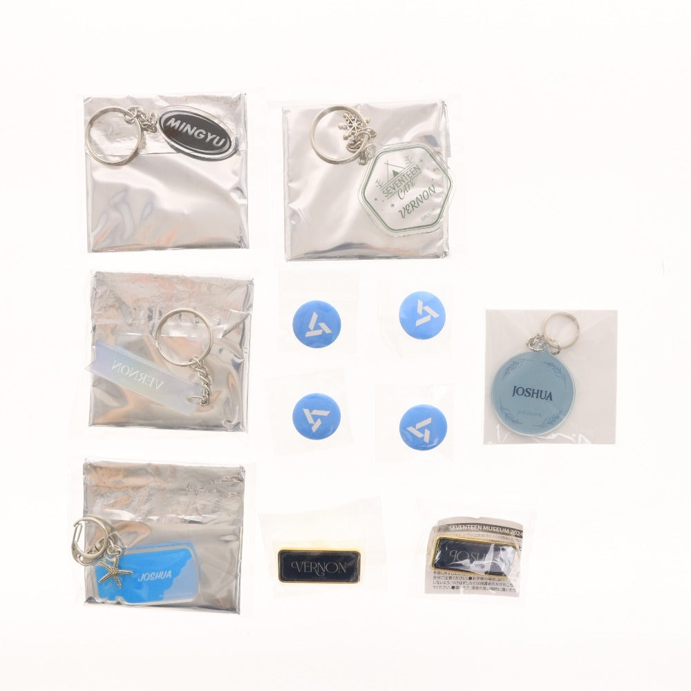 ■ SEVENTEEN Seventeen Goods Large Set Bulk Sale Fan Doll Keychain Badge Other Unopened Unused