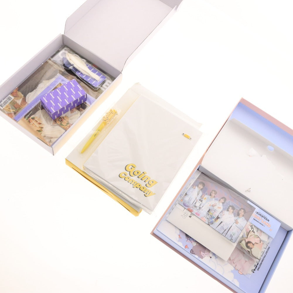 ■ SEVENTEEN Seventeen Goods 9-piece set bundled photo book, birthday box, memory book, etc. Includes unopened and unused items