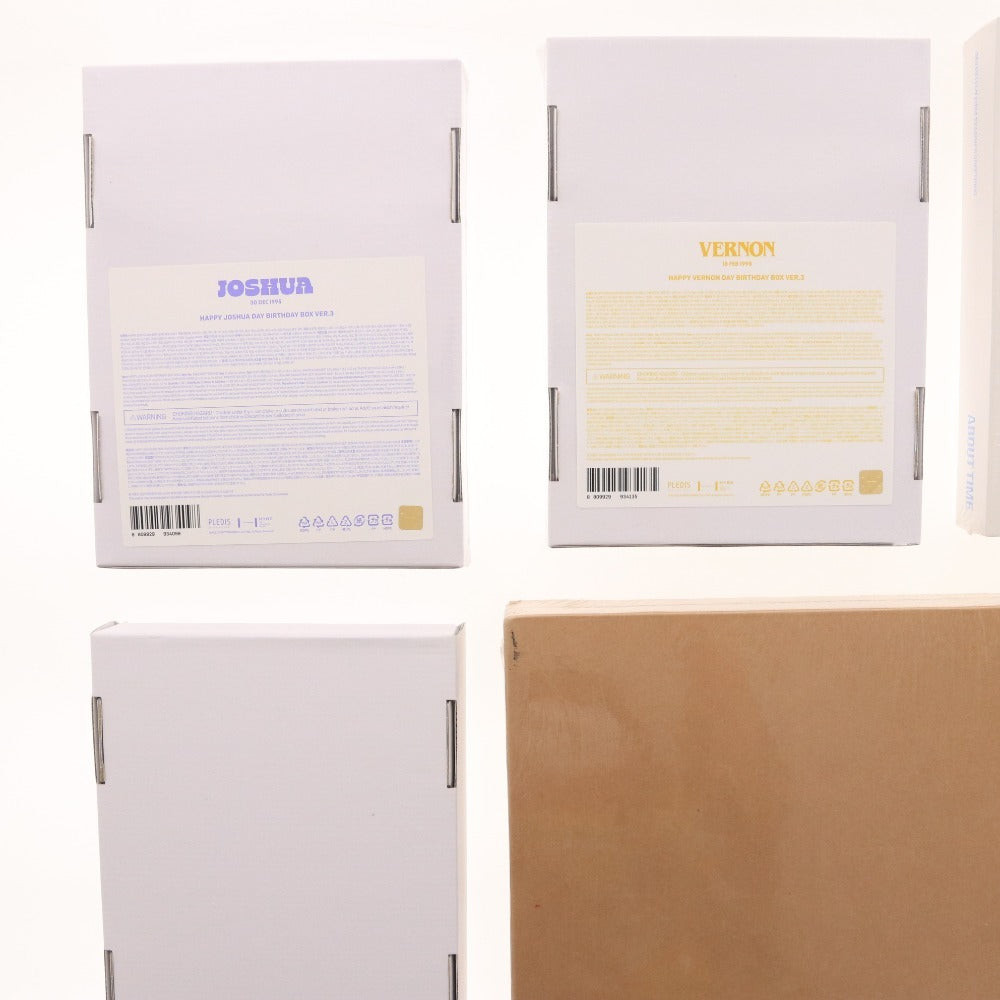 ■ SEVENTEEN Seventeen Goods 9-piece set bundled photo book, birthday box, memory book, etc. Includes unopened and unused items