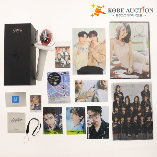 ■ Stray Kids ストレイキッズ 乃木坂46 グッズ まとめ売り ペンライト クリアファイル 等 通電確認済み 未開封 未使用含む