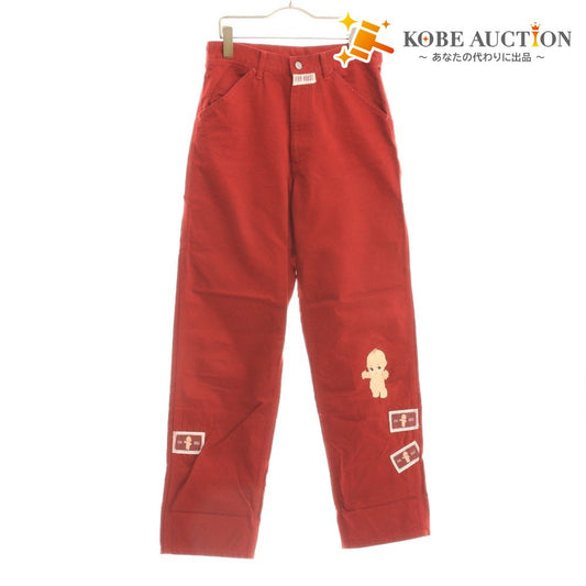 ■ ピンクハウス パンツ ボトムス キューピー レディース M レッド