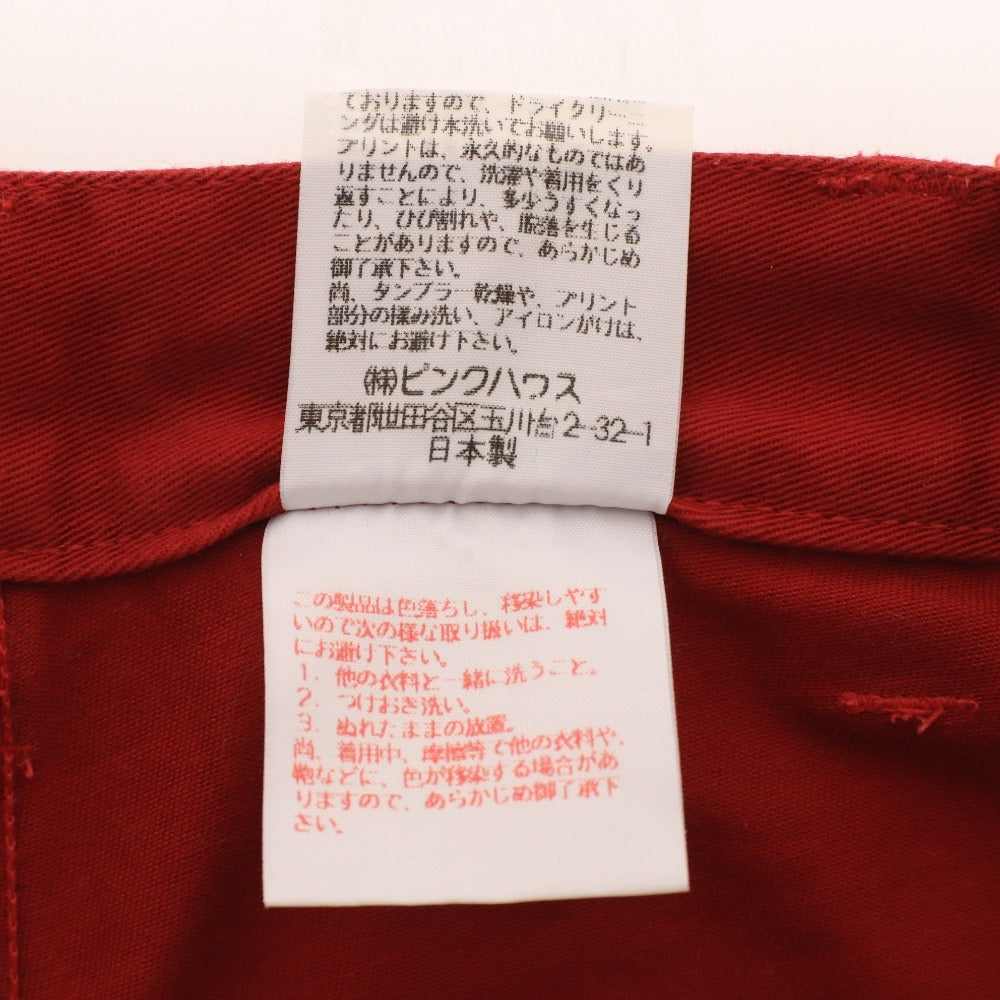 Pink House Kewpie Women's Pants, Size M, Red