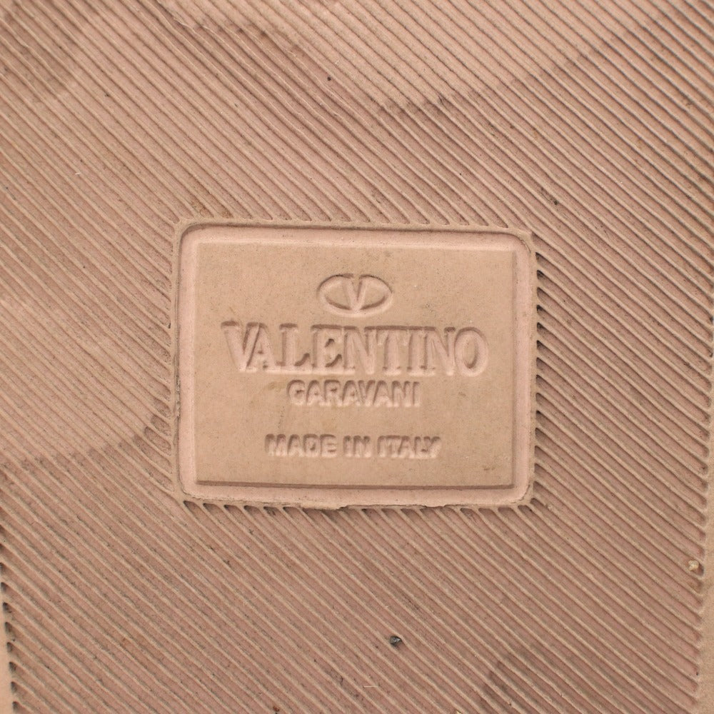 ■ ヴァレンティノ ガラバーニ サンダル 靴 ロックスタッズ スライド シャワー サンダル レディース 24cm相当 ピンク