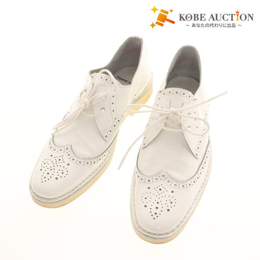 ■ ピエールアルディ シューズ 靴 ウィングチップ レディース 38 （24cm相当） ホワイト 箱付き