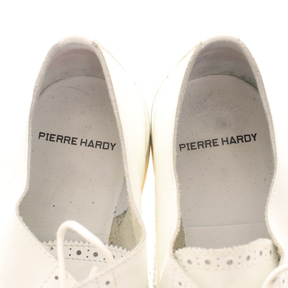 ■ ピエールアルディ シューズ 靴 ウィングチップ レディース 38 （24cm相当） ホワイト 箱付き