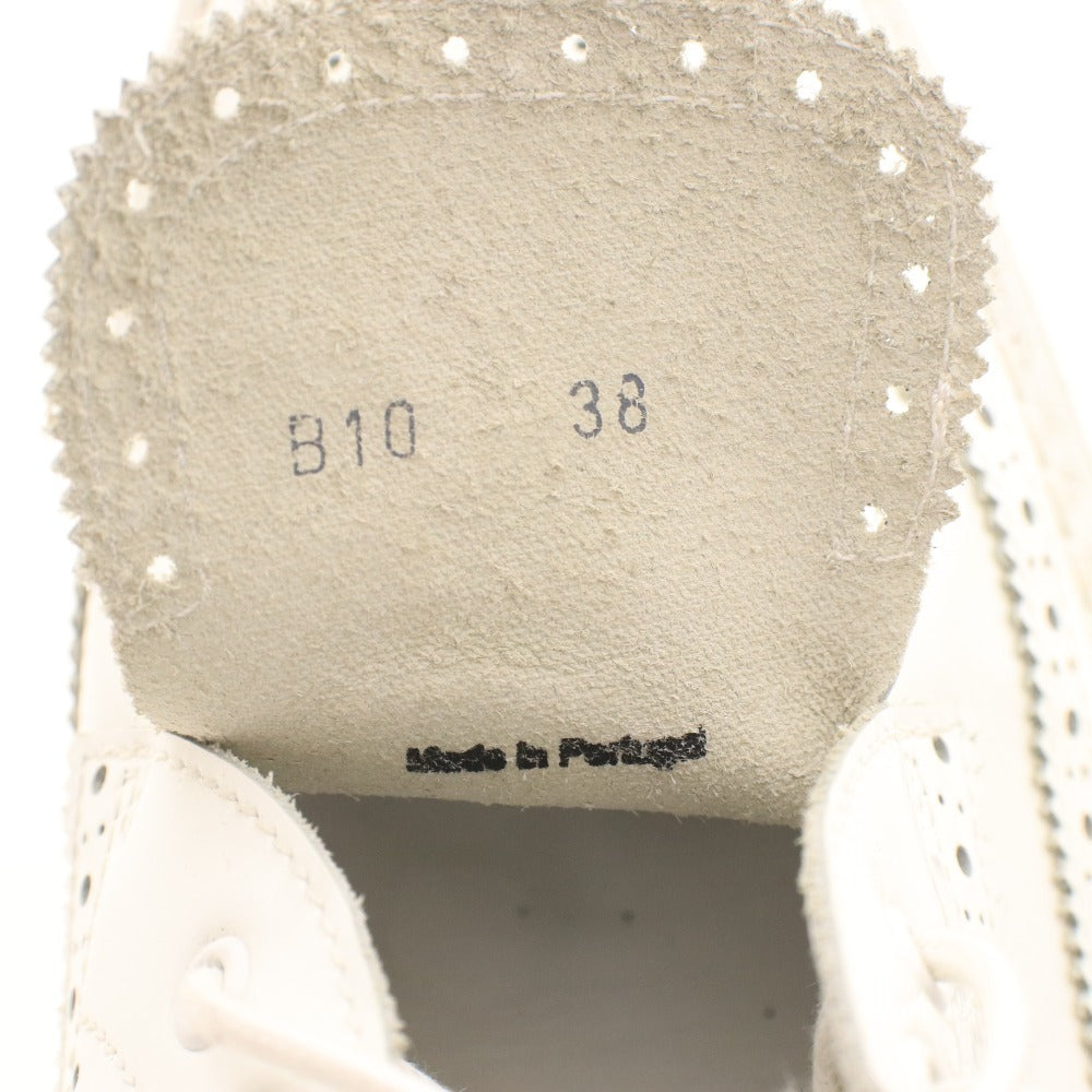 ■ ピエールアルディ シューズ 靴 ウィングチップ レディース 38 （24cm相当） ホワイト 箱付き